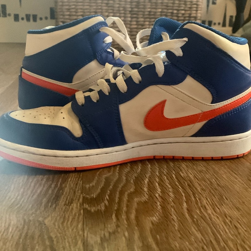 Air Jordan 1 Mid blue/orange